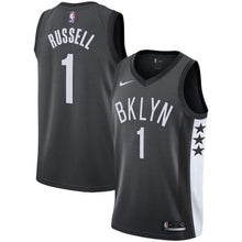 Load image into Gallery viewer, 1-D&#39;Angelo Russell Brooklyn Nets  Swingman Jersey - Statement Edition – Gray