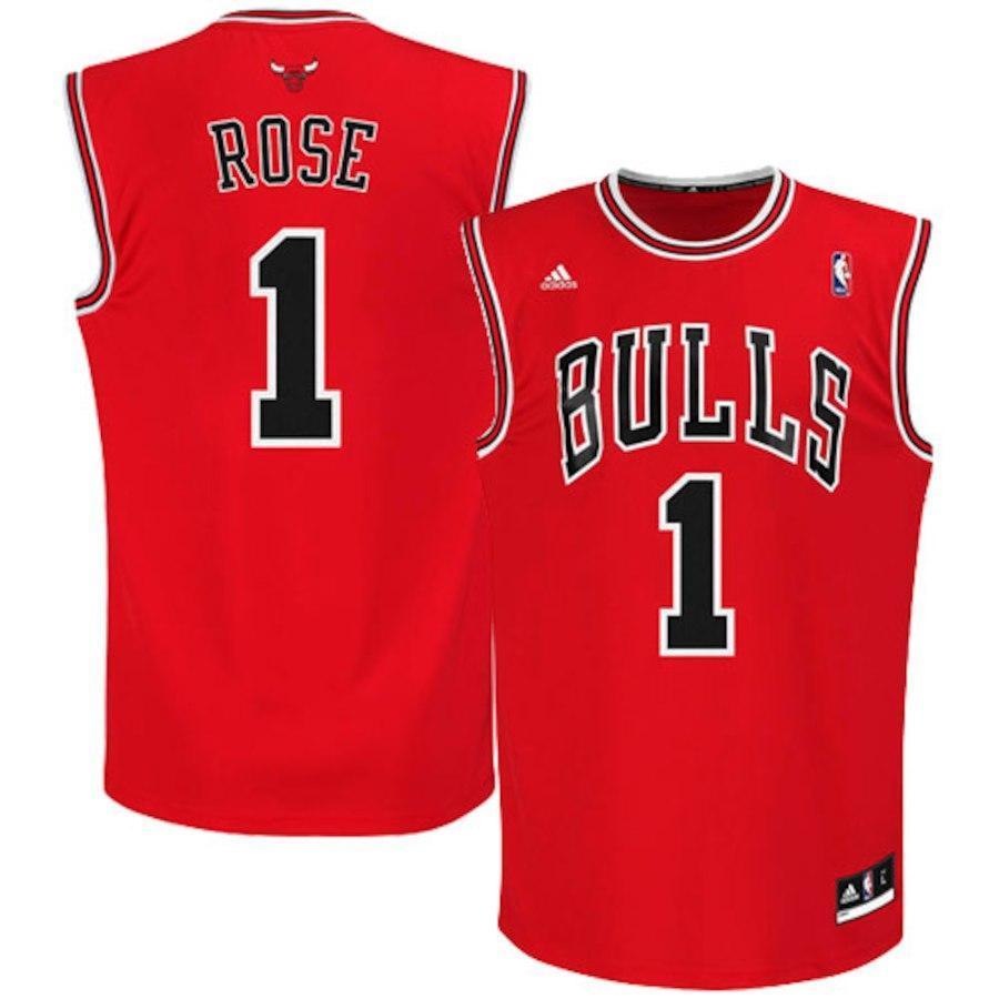 1-Derrick Rose Chicago Bulls Jersey - Red – BearCandy