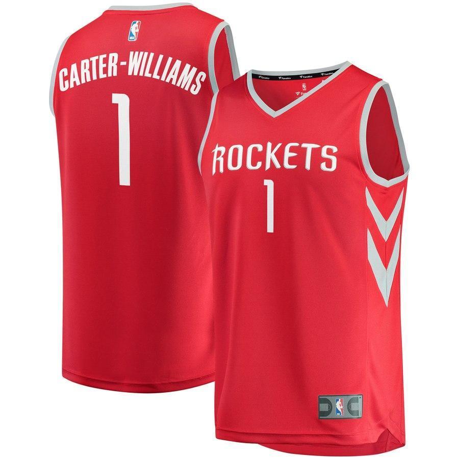 1-Michael Carter-Williams Houston Rockets Jersey - Icon Edition - Red