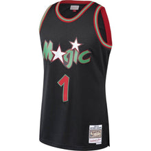 Load image into Gallery viewer, 1-Penny Hardaway Orlando Magic Hardwood Classics Christmas Swingan Collection Jersey – Black