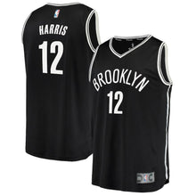 Load image into Gallery viewer, 12-Joe Harris Brooklyn Nets Jersey - Icon Edition – Black