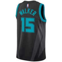 Load image into Gallery viewer, 15-Kemba Walker Charlotte Hornets Swingman Jersey – City Edition – Black
