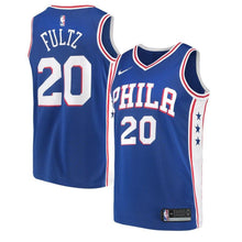Load image into Gallery viewer, 20-Markelle Fultz Philadelphia 76ers Swingman Jersey - Icon Edition – Blue