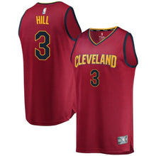 Load image into Gallery viewer, 3-George Hill Cleveland Cavaliers  Jersey Wine - Icon Edition