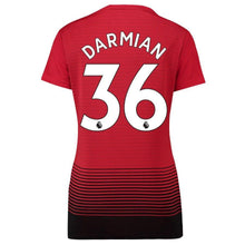 Load image into Gallery viewer, 36-Matteo Darmian Manchester United Women's 18-19 Home Jersey – Red