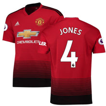 Load image into Gallery viewer, 4-Phil Jones Manchester United 2018-19 Home Player Jersey – Red
