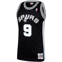 Load image into Gallery viewer, 9-Tony Parker San Antonio Spurs  2001-02 Hardwood Classics Swingman Jersey – Black
