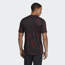 Load image into Gallery viewer, MEN ADIDAS MEXICO PRE-MATCH JERSEY BLACK / COLLEGIATE BURGUNDY