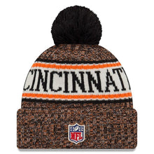 Load image into Gallery viewer, Cincinnati Bengals New Era 2019 Cold Weather Knit Hat – Orange
