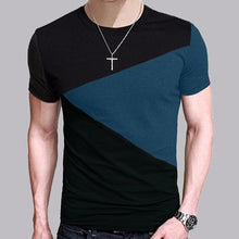Load image into Gallery viewer, Mens T Shirt Slim Fit Crew Neck