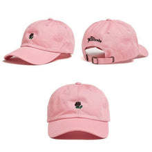 Load image into Gallery viewer, Flower Summer Embroidery Curved Spring Snapback Caps