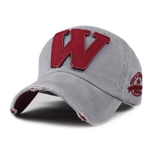 Load image into Gallery viewer, Embroidery Letter W Baseball Cap