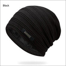 Load image into Gallery viewer, Gray Double-Layer Acrylic Velvet Beanie Hat Winter Warm