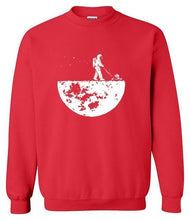 Load image into Gallery viewer, Men sweatshirts autumn winter fleece print Develop The Moon