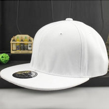 Load image into Gallery viewer, Fashion Adjustable Men Women Baseball Cap Solid Hip-Hop Snapback Flat Hat Visor