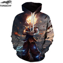 Load image into Gallery viewer, Dragon Ball Z Pocket Hooded Sweatshirts Goku 3D Digital printing