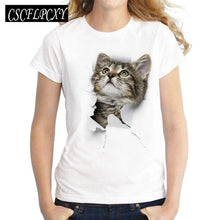 Load image into Gallery viewer, Summer Tee Shirt Women Solid Color Casual