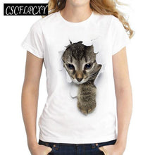 Load image into Gallery viewer, Summer Tee Shirt Women Solid Color Casual