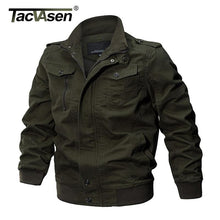 Load image into Gallery viewer, Military Jacket Men Winter Cotton Jacket Coat Army Men's