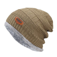 Load image into Gallery viewer, Winter Cap For Man knitted Cap Boys Thicken Hedging Cap