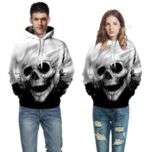 Load image into Gallery viewer, Newest Skull Print 3D Hooded