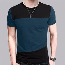 Load image into Gallery viewer, Mens T Shirt Slim Fit Crew Neck