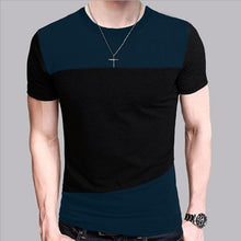 Load image into Gallery viewer, Mens T Shirt Slim Fit Crew Neck
