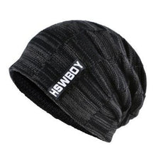 Load image into Gallery viewer, Winter Hat knitted wool beanies men Hip-Hop cap