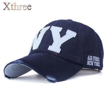 Load image into Gallery viewer, Xthree unisex fashion cotton gorras ny baseball cap snapback hat