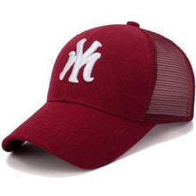 Load image into Gallery viewer, Letter Summer  Mesh Quick-drying Cap Men Baseball Cap