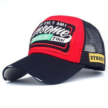 Load image into Gallery viewer, Xthree Summer Baseball Cap Embroidery Mesh Cap Hats