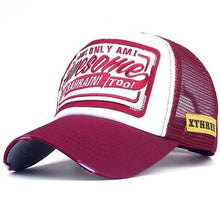 Load image into Gallery viewer, Xthree Summer Baseball Cap Embroidery Mesh Cap Hats