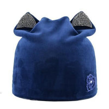 Load image into Gallery viewer, Ladies knitted beanie hat women winter cap