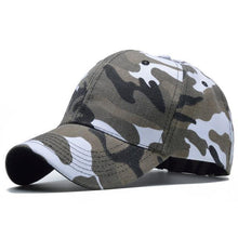 Load image into Gallery viewer, Snow Camo Baseball Cap