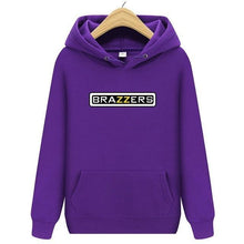 Load image into Gallery viewer, suprem Brazzers Long Sleeve Solid Color Hooded