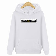 Load image into Gallery viewer, suprem Brazzers Long Sleeve Solid Color Hooded