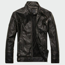 Load image into Gallery viewer, Mens Leather Jackets High Quality Classic Motorcycle Bike