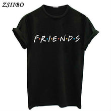 Load image into Gallery viewer, FRIENDS Letter t shirt