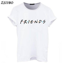 Load image into Gallery viewer, FRIENDS Letter t shirt