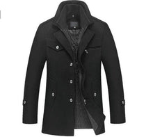 Load image into Gallery viewer, New Winter Wool Coat Slim Fit Jackets