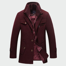 Load image into Gallery viewer, Winter Men's Thick Coats Slim Fit Jackets Mens Casual Warm Outerwear Jacket
