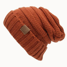 Load image into Gallery viewer, Pom Poms Winter Hat For Women Girl 'S Hat Knitted Beanies Cap