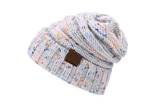 Load image into Gallery viewer, Pom Poms Winter Hat For Women Girl 'S Hat Knitted Beanies Cap