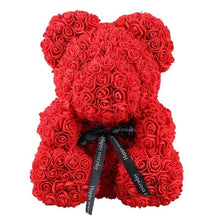 Load image into Gallery viewer, Cute PE Rose Bear Toy