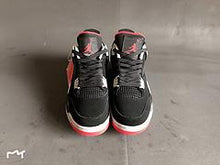 Load image into Gallery viewer, Air Jordan 4 Retro Fire Red On Feet