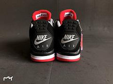 Load image into Gallery viewer, Air Jordan 4 Retro Fire Red On Feet