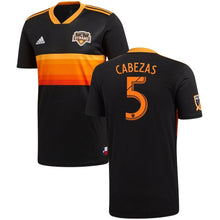 Load image into Gallery viewer, Juan David Cabezas Houston Dynamo 2018 Secondary Player Jersey – Black