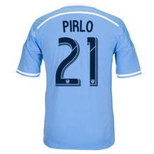 Load image into Gallery viewer, Andrea Prilo New York City FC 2015 MLS Primary Jersey - Light Blue