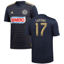 Load image into Gallery viewer, C.J. Sapong Philadelphia Union 2018 Primary Player Jersey – Navy