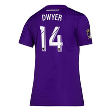 Load image into Gallery viewer, Dom Dwyer Orlando City SC Women's 2019 Bring The Noise Player Jersey – Purple
